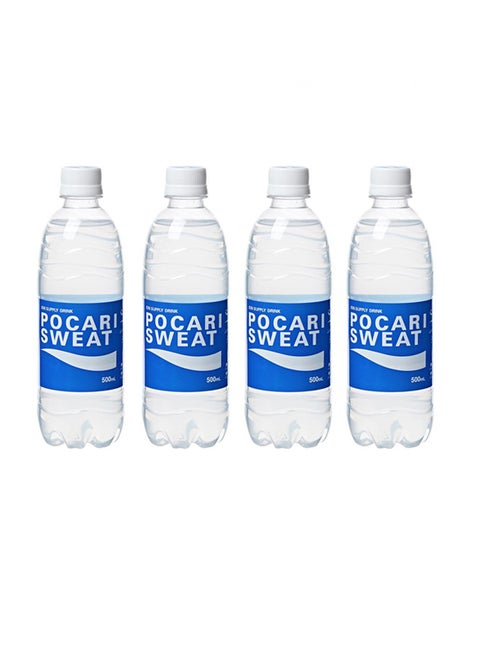 Drinking Water Bottle 500ml Pack of 4