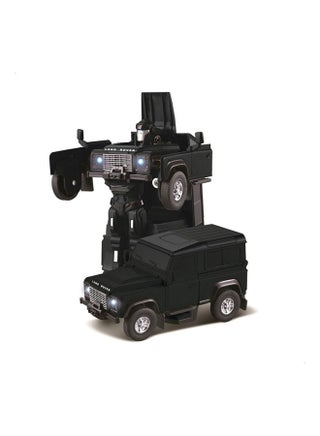 Transformable Land Rover Defender Radio Controlled Car 9.6x10.3x14.5cm - v1591531638/N37883778A_1