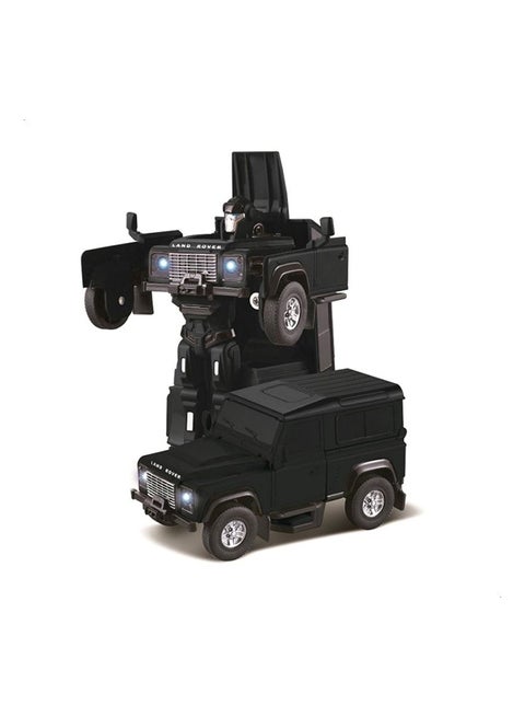 Transformable Land Rover Defender Radio Controlled Car 9.6x10.3x14.5cm