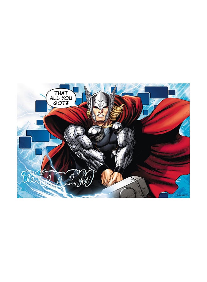 تريفل مجموعة أحجية تركيب الصور بتصميم مستوحى من كرتون "Avengers" من مارفل مكونة من 54 قطعة طراز 61092 - Image 1