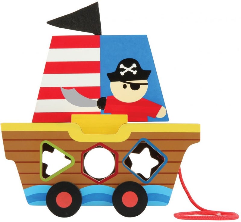 Stephen Joseph Pirate Shape Sorter SJ112729  - Image 2