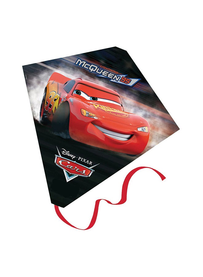 Disney Pixar Lightning Mcqueen Car Plastic Kite Red 20grams - Image 1