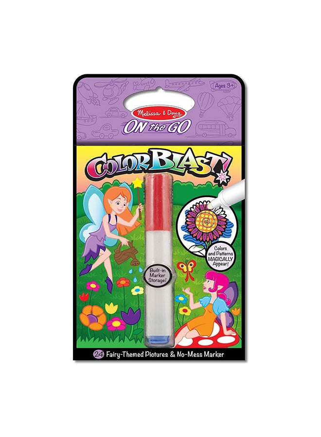 Melissa & Doug Fairy On The Go Colour Blast Activity Book 772053556 Multicolour - Image 1