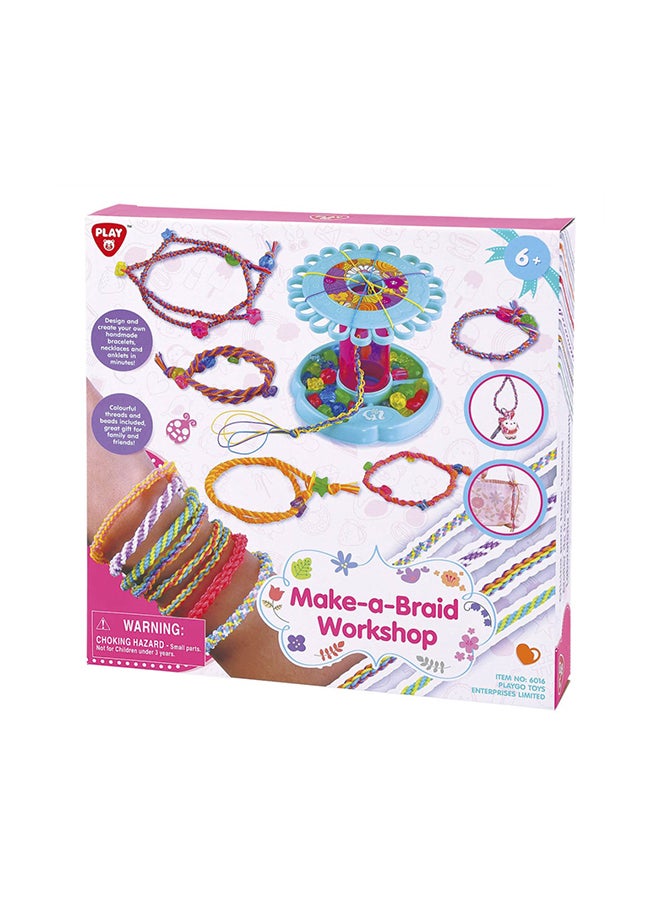 PLAYGO Breiset Make-A-Braid Workshop 23 x 28 x 5cm - Image 1