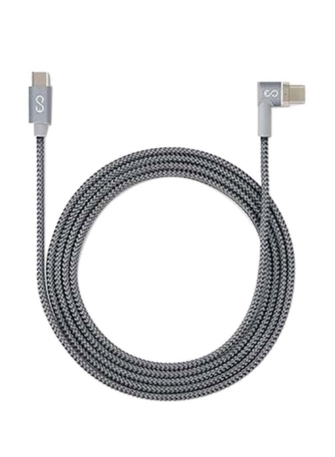 إبيكو كابل طاقة مغناطيسي بمنفذ USB-C رمادي - Image 1