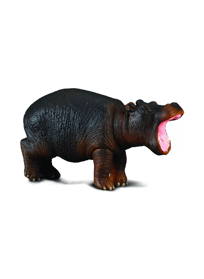 كوليكتا مجسم مصغّر لحيوان فرس النهر 7 x 2.5 x 4سم - Image 1