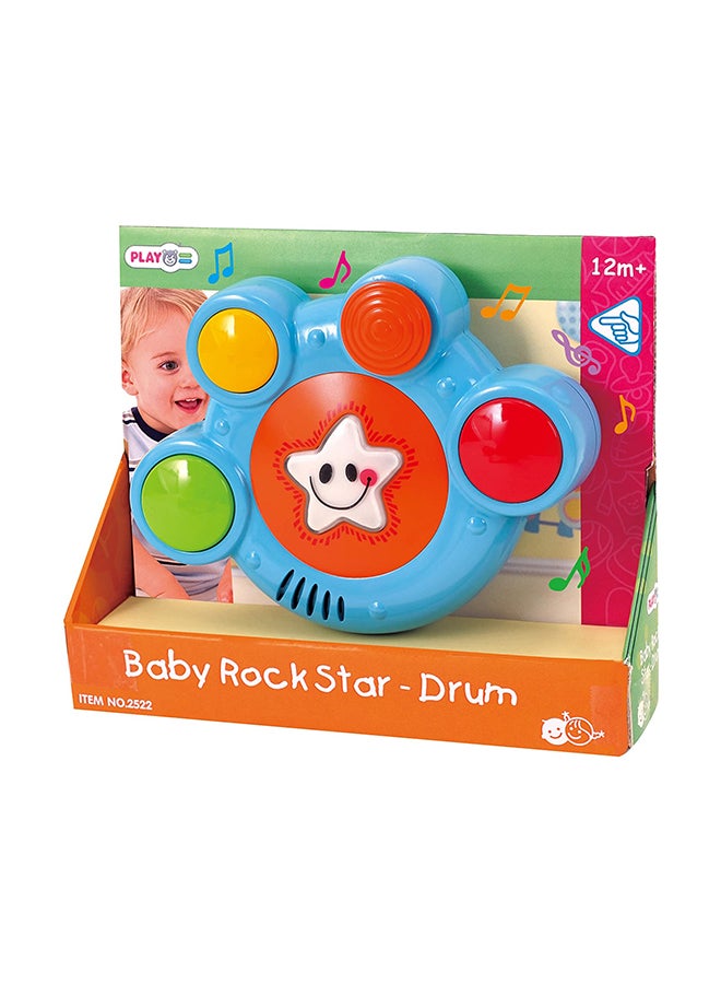 PLAYGO Baby Rock Star Drum 2522 Assorted 16x4x15cm - Image 1