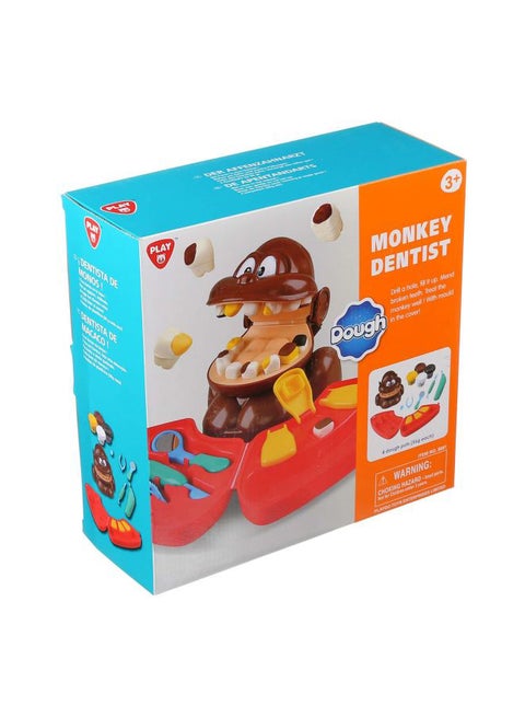 Monkey Dentist With Dough Set 8680 27.8x11.2x28.4cm
