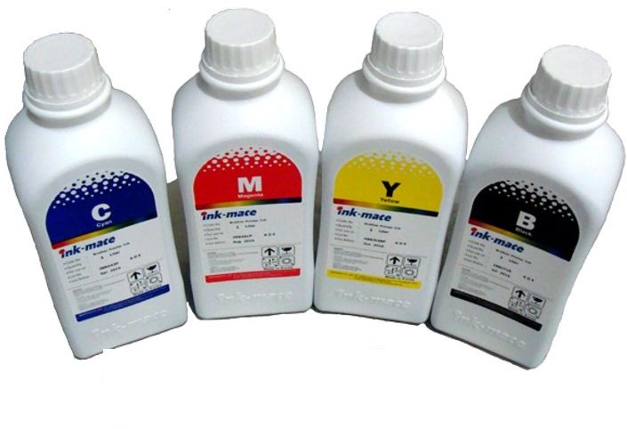 Ink Mate 4-Piece Refill Ink For Desktop Printer Multicolour  - Image 2