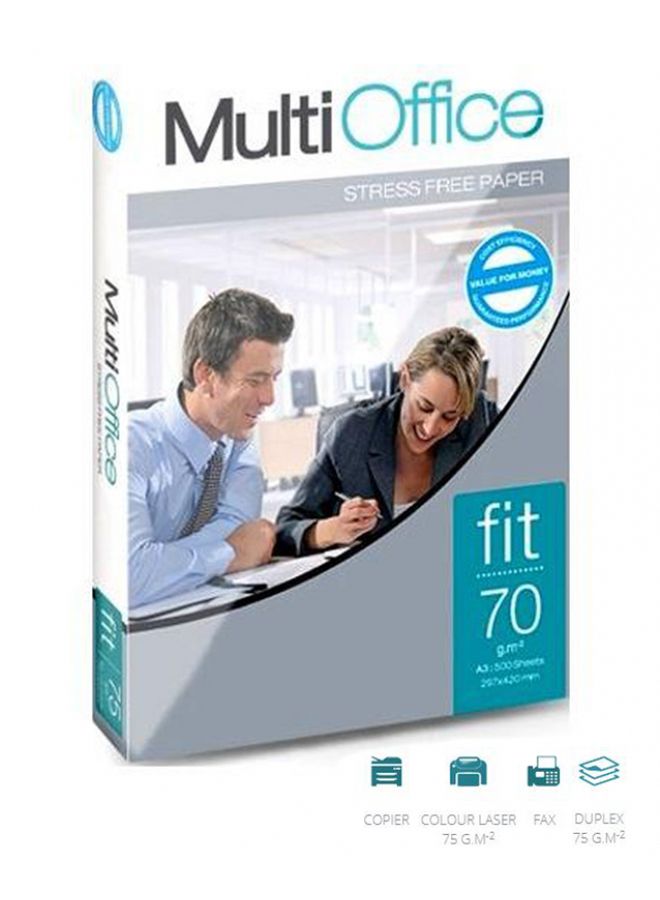 Pack Of 5 A4 Stress Free Copy Paper White