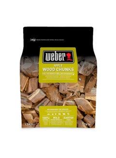 Weber Smoking Apple Wood Chunks Beige  - Image 1