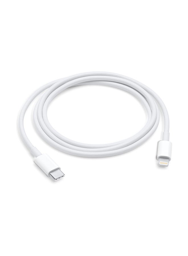 Generic - Type-C To Lightning Data Sync And Charging Cable White - Image 1