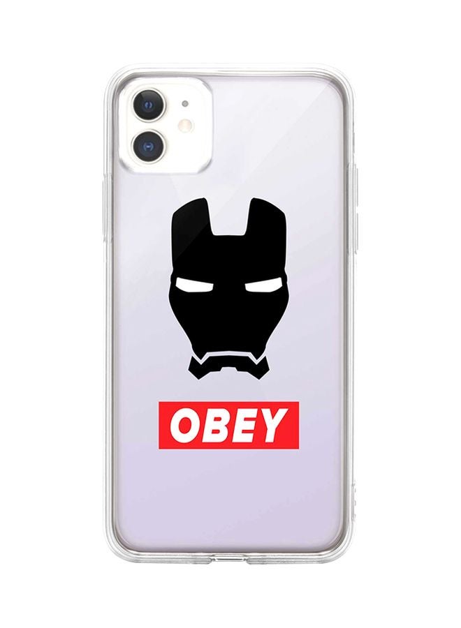 Stylizedd Protective Case Cover For Apple iPhone 11 Obey Iron