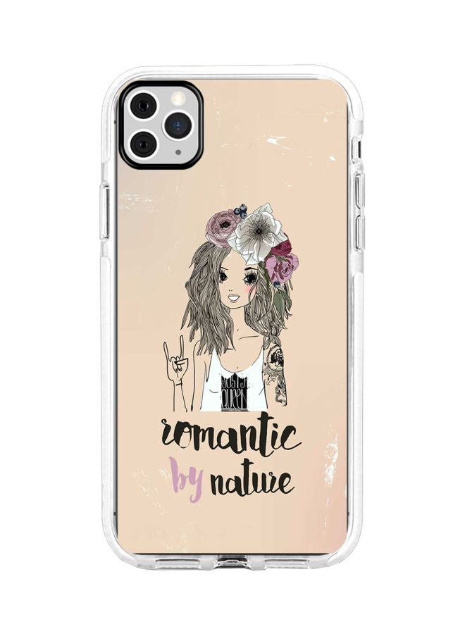 Protective Case Cover For Apple iPhone 11 Pro Beige/White/Black
