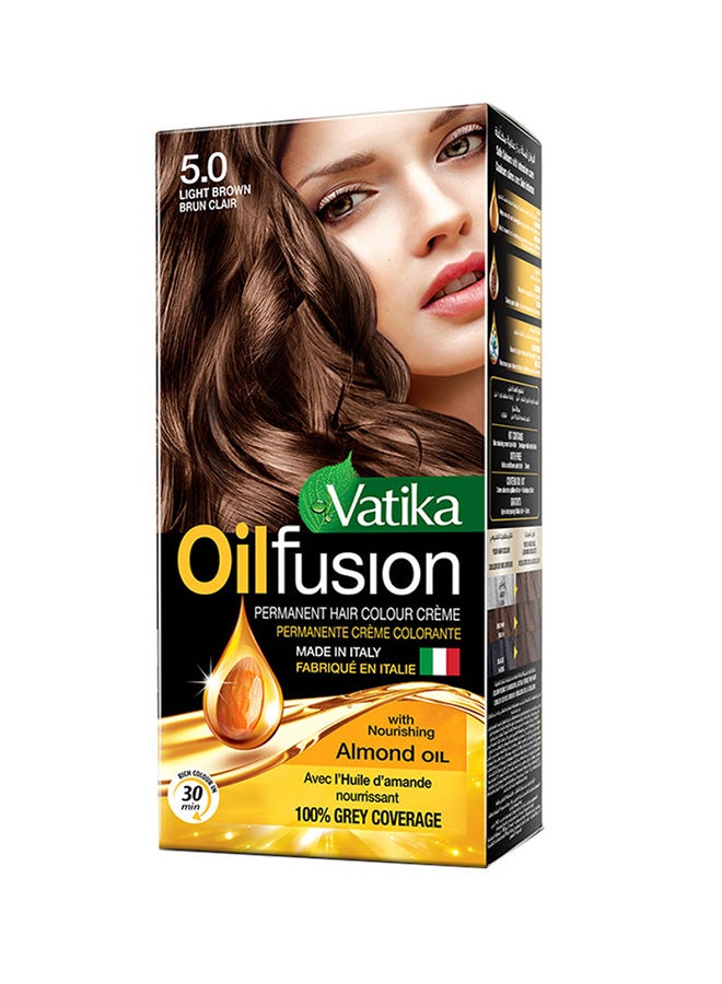 دابر كريم تلوين الشعر غني بالزيوت البني الفاتح 100ملليلتر