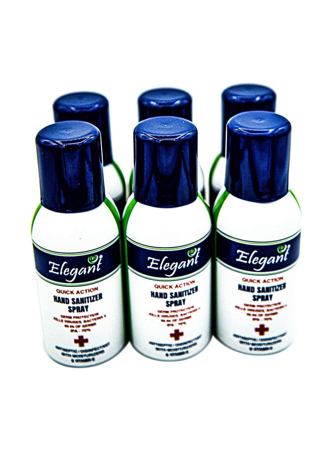 Elegant - 6-Piece Hand Sanitizer Spray 100ml - Image 1