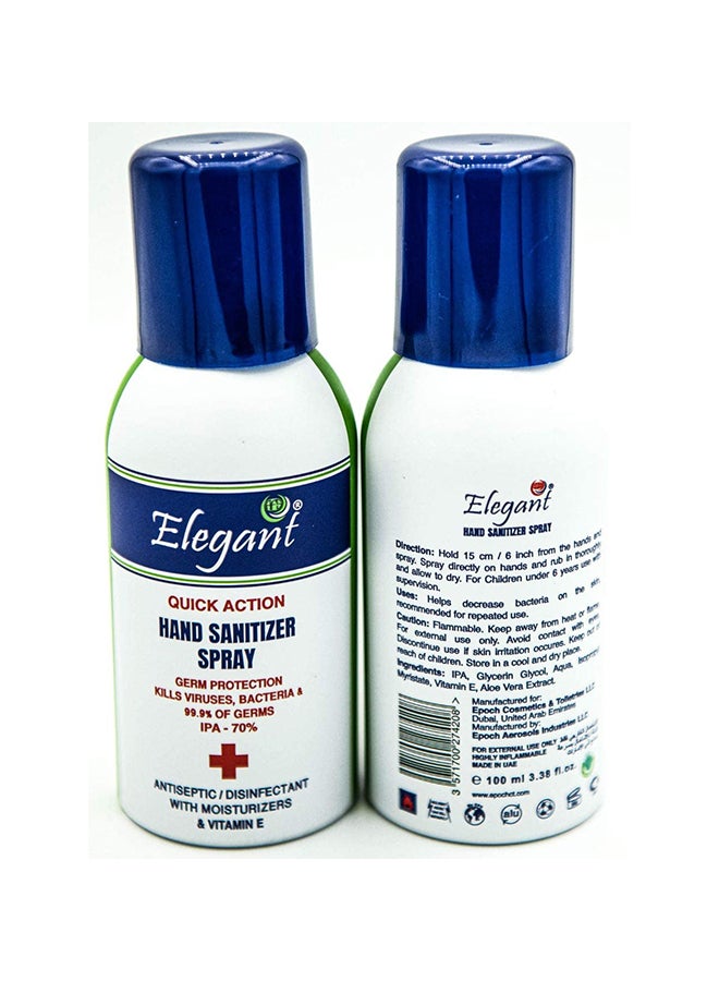 Elegant - 6-Piece Hand Sanitizer Spray 100ml - Image 1