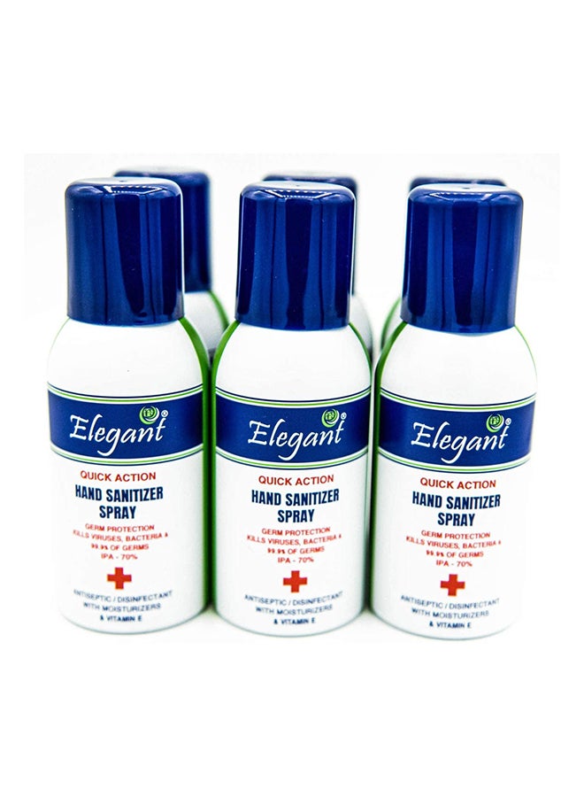 Elegant - 6-Piece Hand Sanitizer Spray 100ml - Image 1