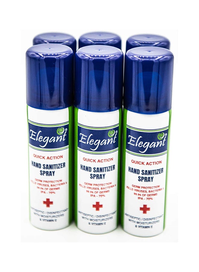 Elegant 6-Piece Hand Sanitizer Spray 60ml  - Image 1