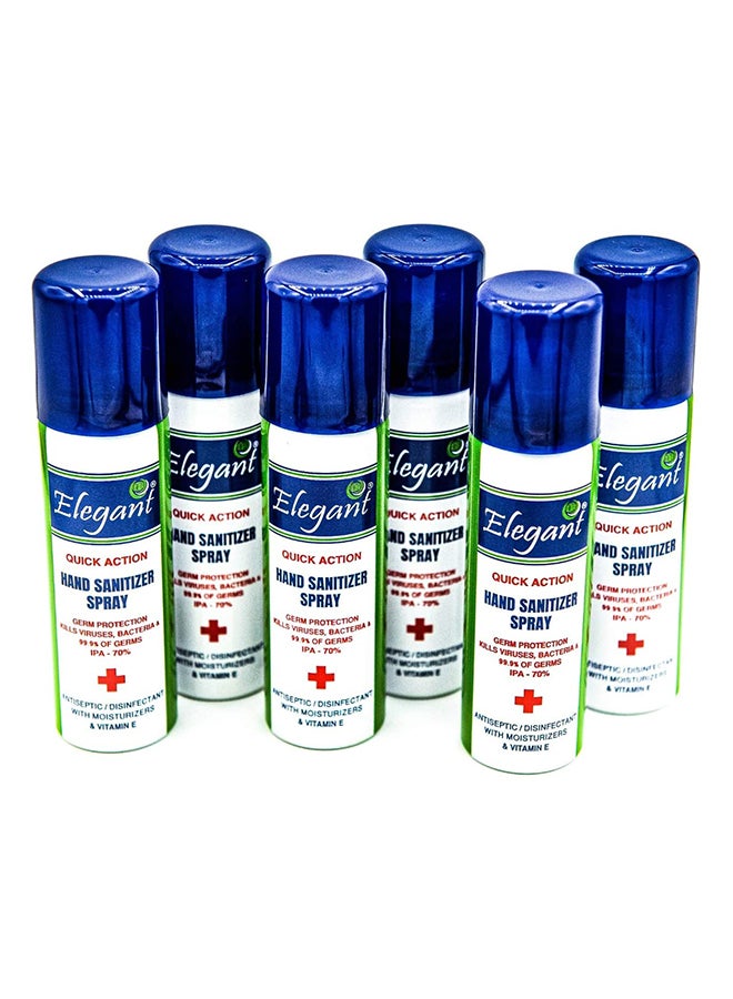 Elegant 6-Piece Hand Sanitizer Spray 60ml  - Image 2