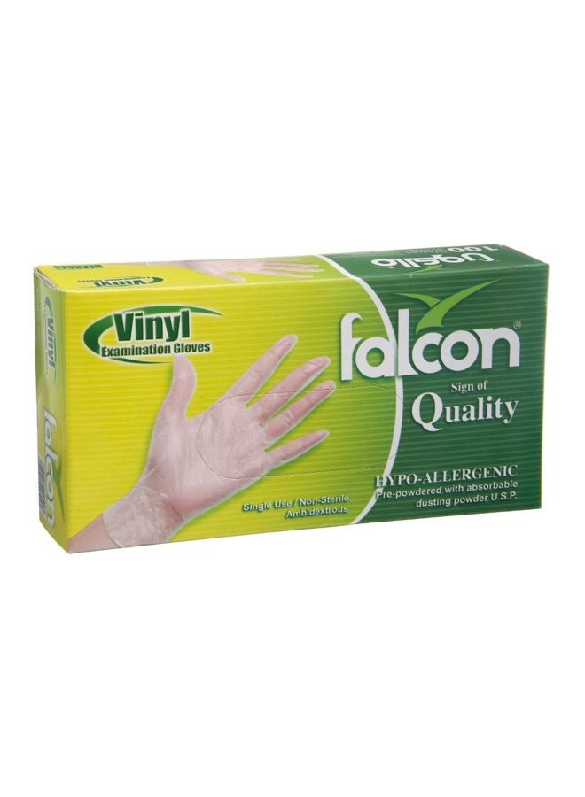 Falcon 100-Piece Disposable Vinyl Gloves - Image 1