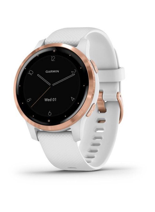 Vivoactive 4S Smartwatch White/Rose Gold