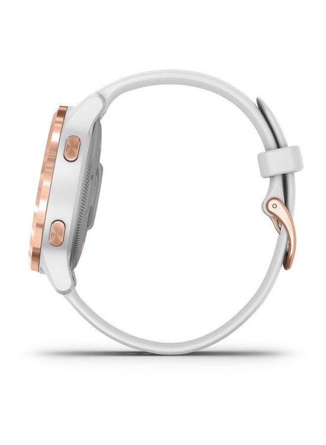 Vivoactive 4S Smartwatch White/Rose Gold
