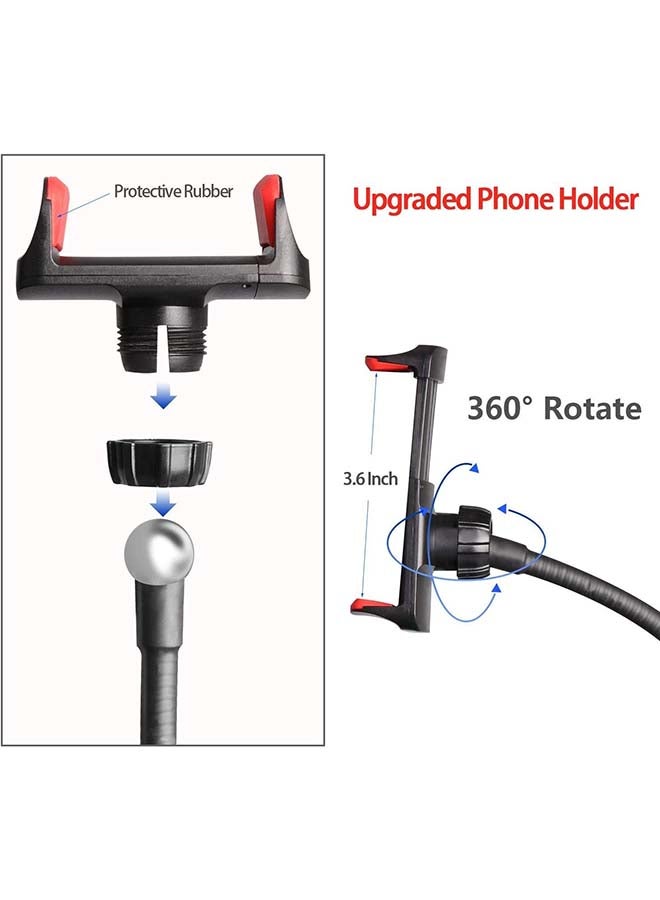 Generic - Controllable Selfie Ring Light With Clamp White - Image 1