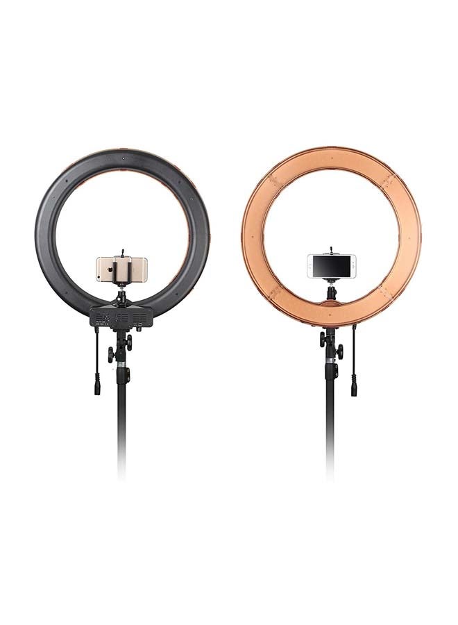 18-Inch Ring Light 240 LED Photography with Bag and Stand White  - Image 3