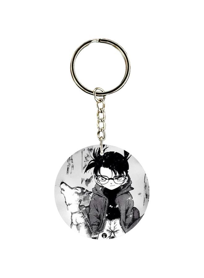 BP Conan Detective Anime Printed Keychain