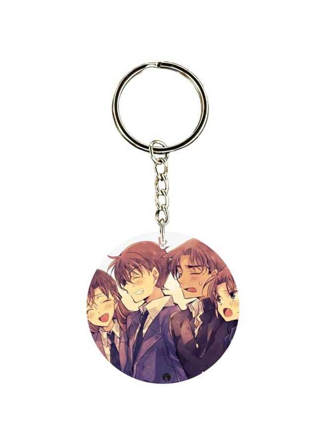 BP Conan Detective Anime Printed Keychain