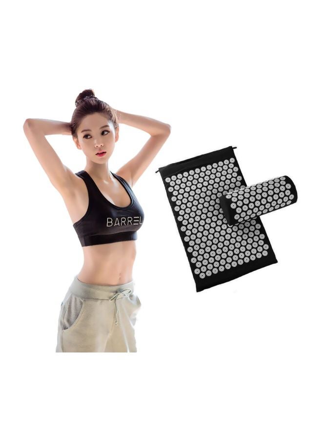 Yoga Massage Mat With Pillow - v1591606084/N37017834A_2