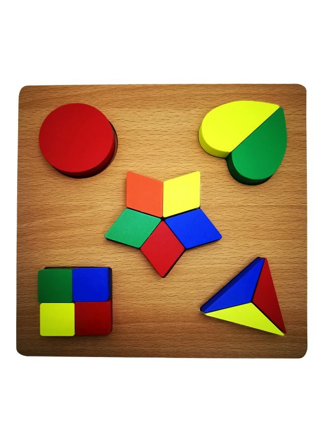 تركيبات خشبية ثلاثي الابعاد 23x23سم - Image 1