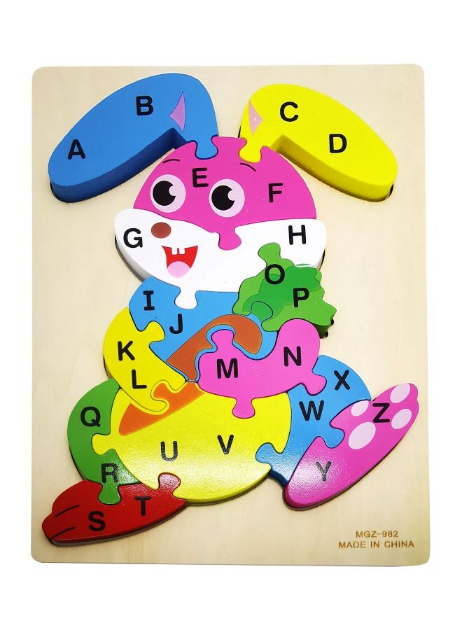 Animal Wooden Jigsaw Puzzle MGZ-982 30x22.5cm - Image 1