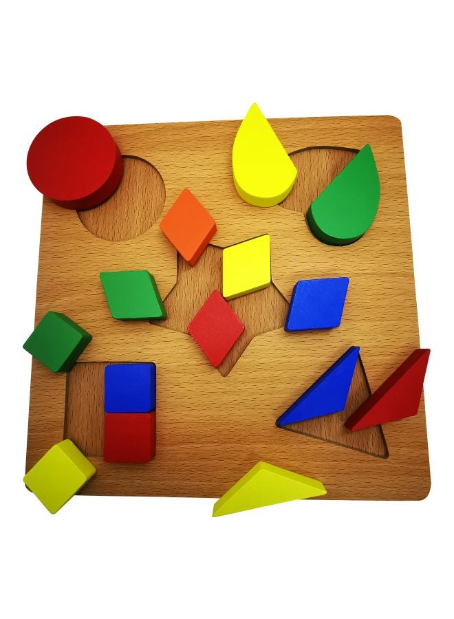 تركيبات خشبية ثلاثي الابعاد 23x23سم - Image 2