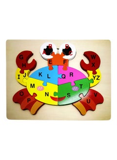 Alphabet Letter Crab Wooden Puzzle MGZ-980 30x22.5cm