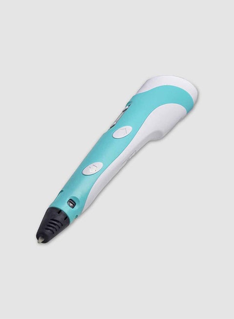 3D Printing LED Pen With Pen Holder Blue/White/Black