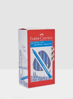 30-Piece Ballpoint Pen Set Blue
