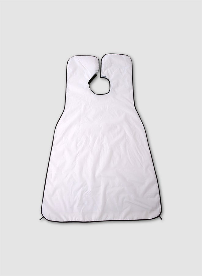 Beard Shaving Apron White 20.00centimeter