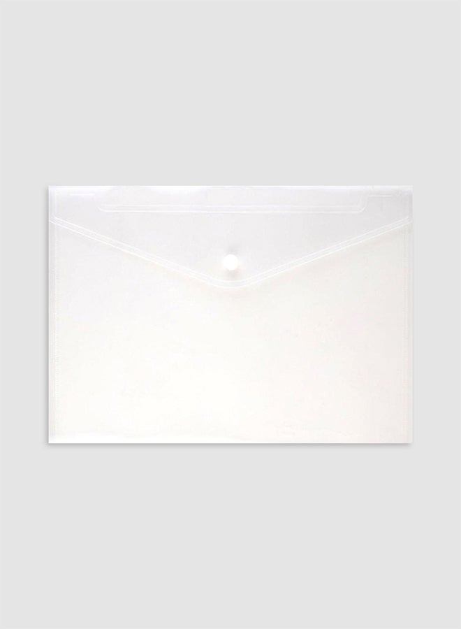 Generic 12-Piece A4 Document Bag Set Clear 