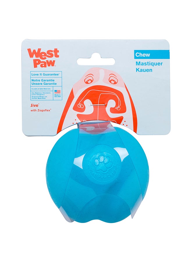 ويست باو لعبة مضغ زوجوفليكس جايف للكلاب أزرق 3.25بوصة