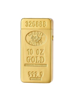 Generic USB Rechargeable Electronic Lighter Gold 