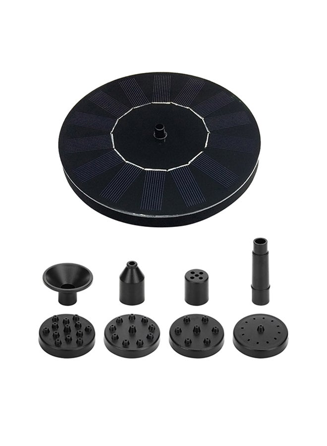 Generic Outdoor Bird Bath Fountain Pump Kit Black  - Image 1