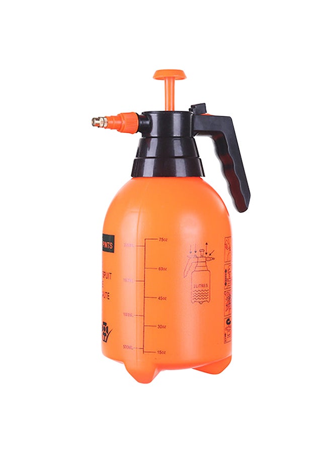 Garden Handheld Sprayer Bottle Orange/Black 2Liters - Image 1