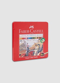 24-Piece Classic Colour Pencil Set Multicolour
