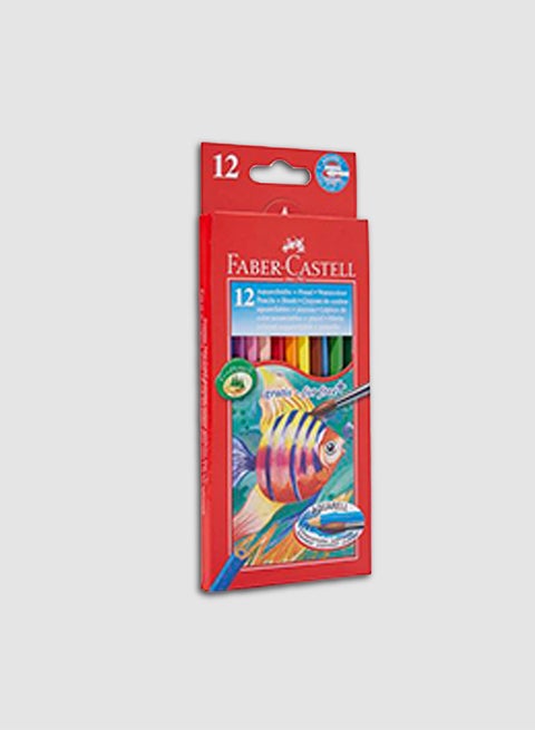 Faber-Castell Water Color Pencil  12 color Multicolour