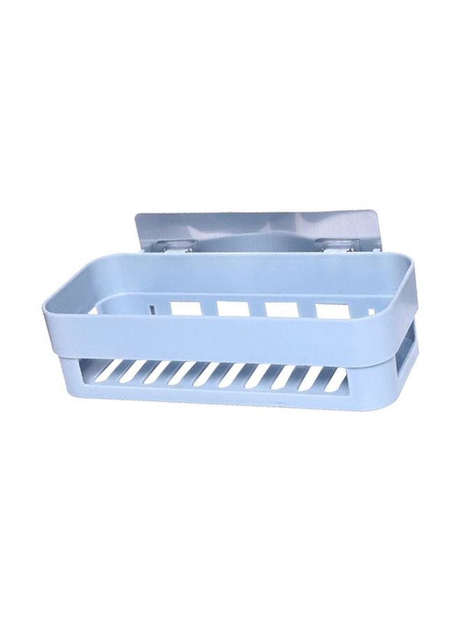 Qiangtie Bathroom Storage Shelf Blue 26x7x11cm  - Image 1