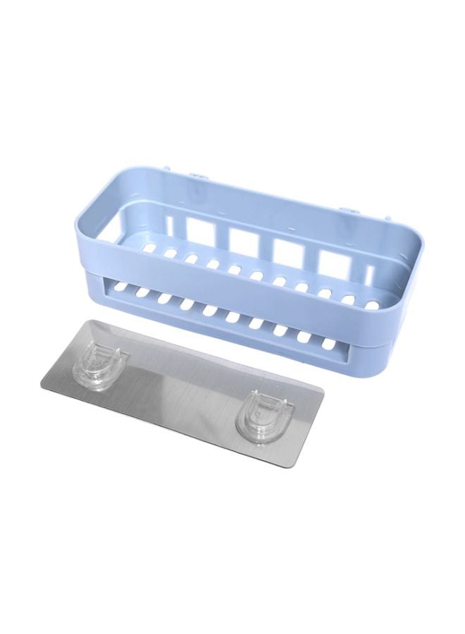 Qiangtie Bathroom Storage Shelf Blue 26x7x11cm  - Image 2