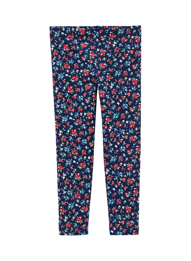 carter's Floral Printed Leggings Blue/Red