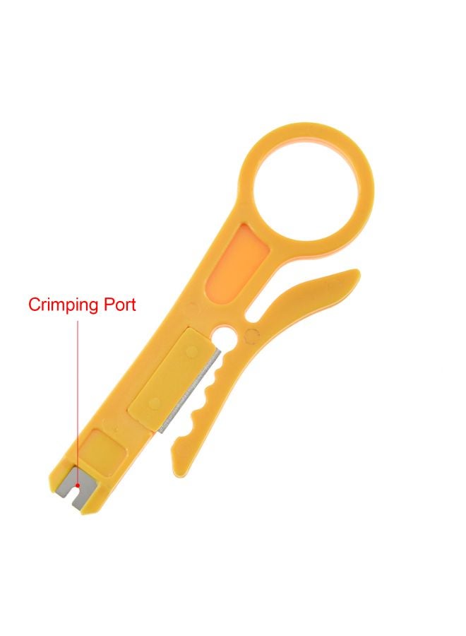 أيبيسي قطعتان من زرادية تعرية الأسلك بتصميم صغير سهل الحمل للطابعات ثلاثية الأبعاد أصفر - Image 3